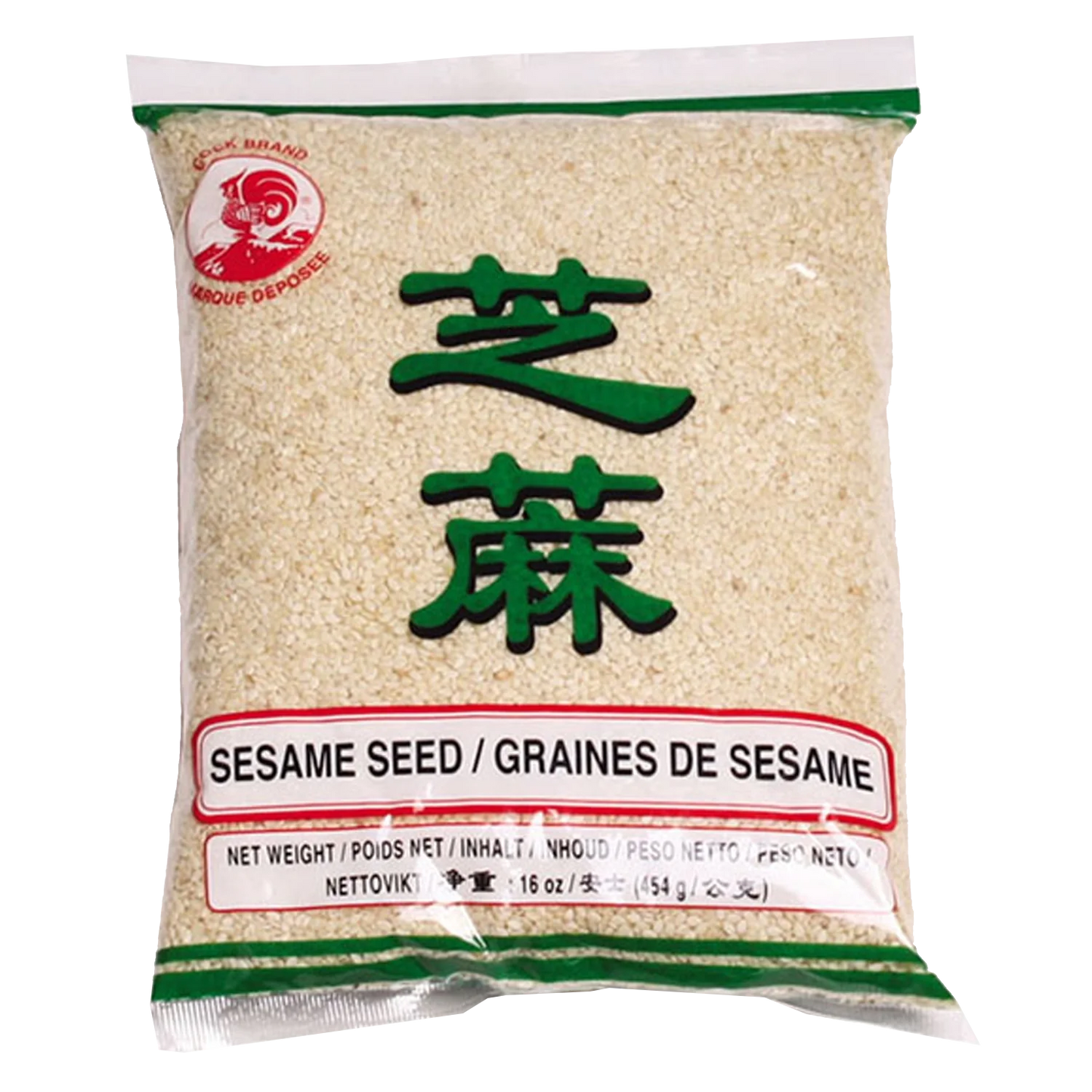 COCK BRAND Sesamsamen Weiß 454G