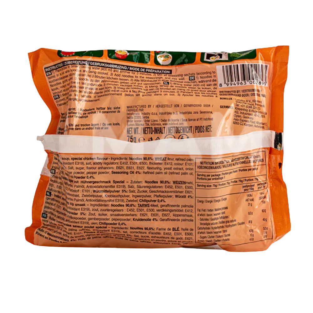 INDOMIE Special Chicken RasaAyam Inst. Nudeln 75G