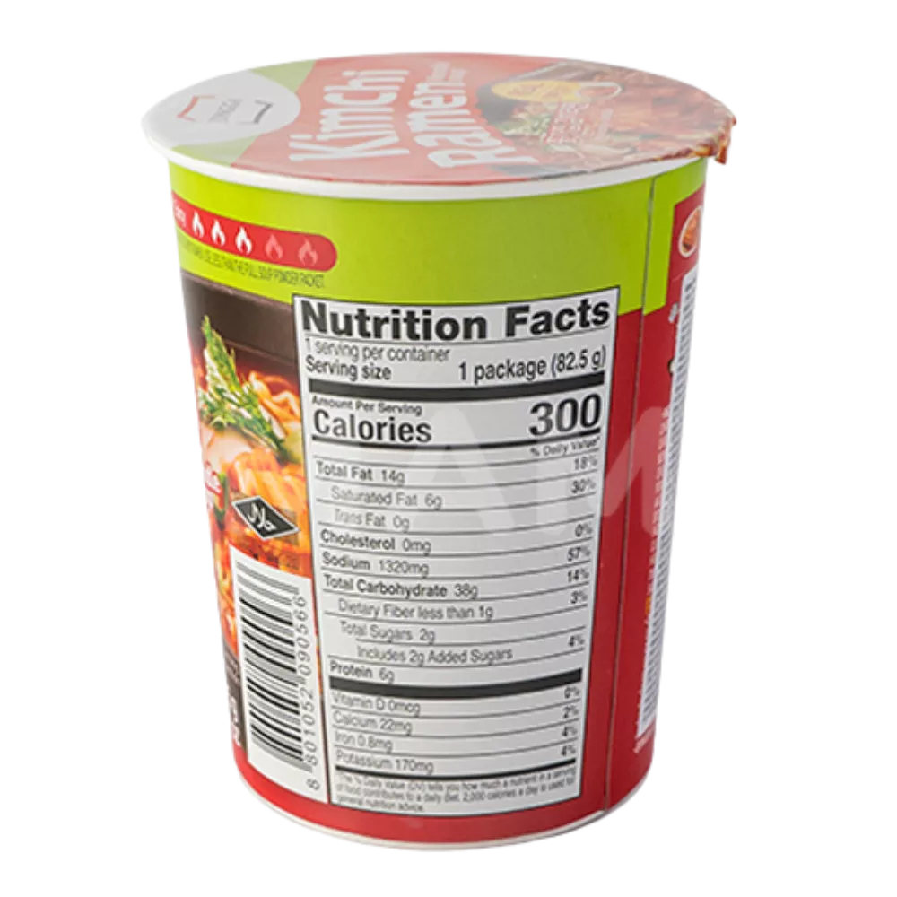 JONGGA Kimchi Ramen Cup 82,5G