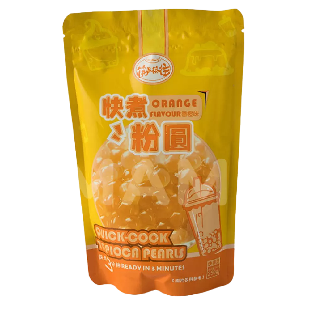 KLKW Quick Cooking 250G Tapioka Pearls Orange