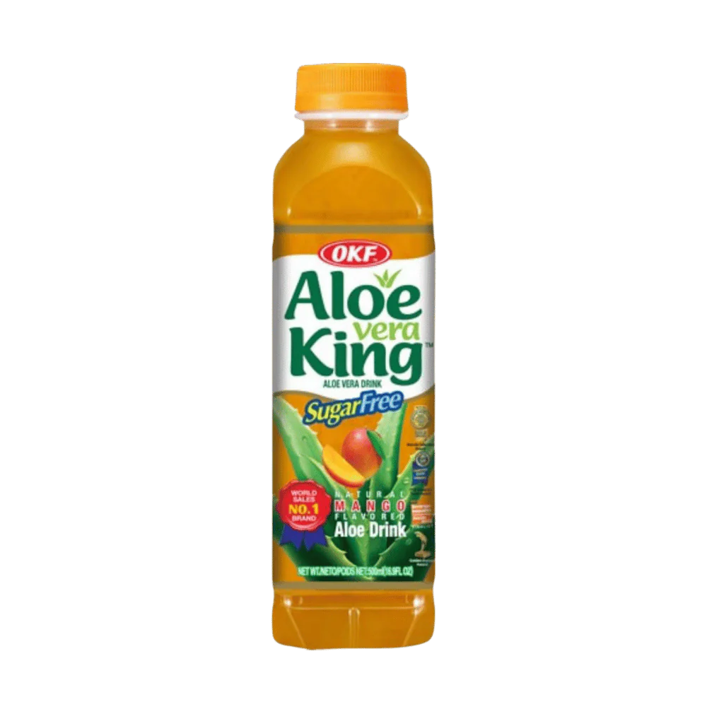 OKF Aloe Vera Drink Mango SugarFree 500ML