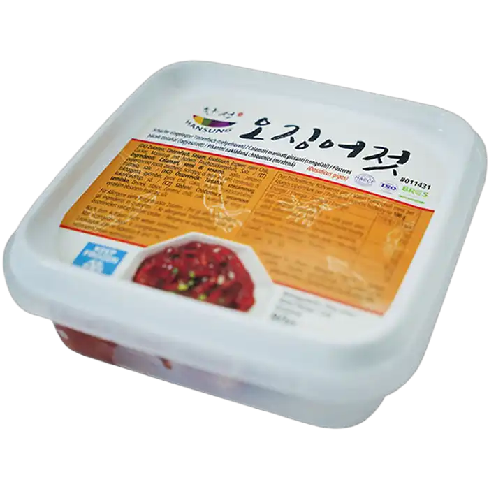 HANSUNG Tintenfisch Eingelegt Scharf 80G