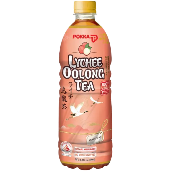 POKKA Iced Tea Lychee Oolong 500ML