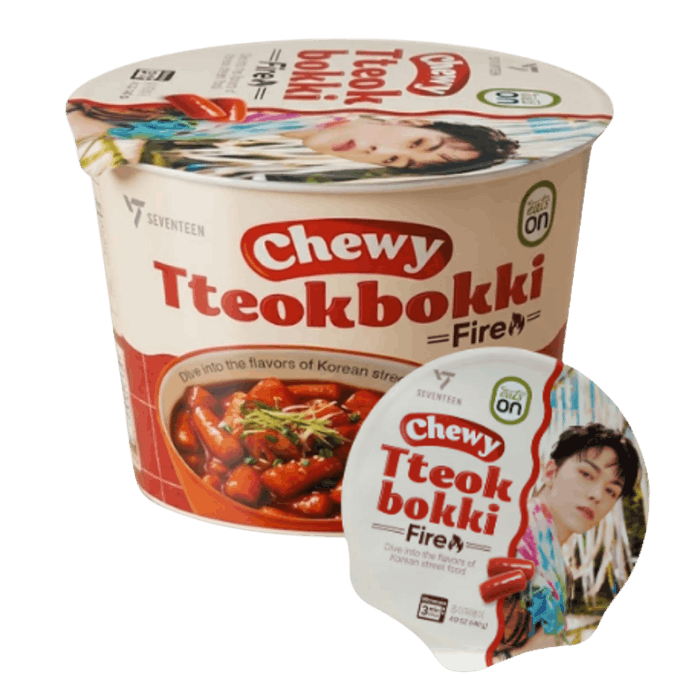 HY Eats On Seventeen Tteokbokki scharf 140g
