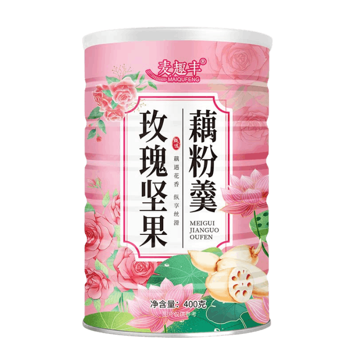 Lotuswurzelpulver mit Chiasamen und Frucht 500g
