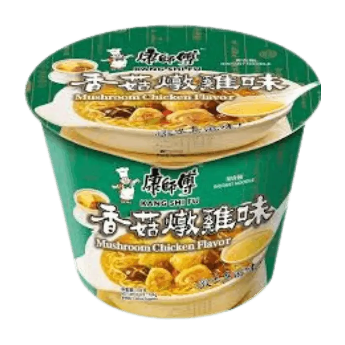 KANGSHIFU Instant Nudeln Pilz u. Huhn Cup 104g