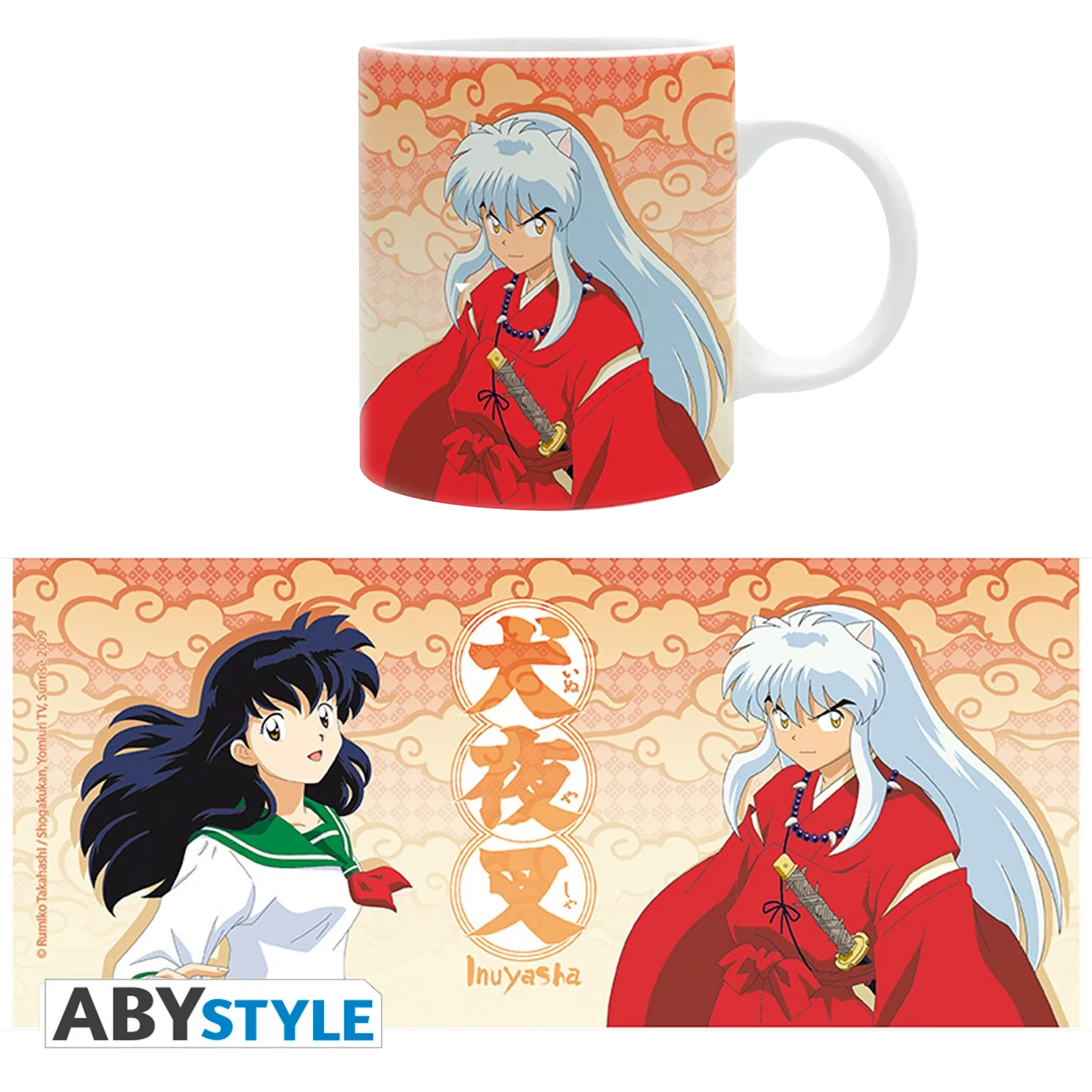 INUYASHA Mug 320ml Inuyasha & Kagome
