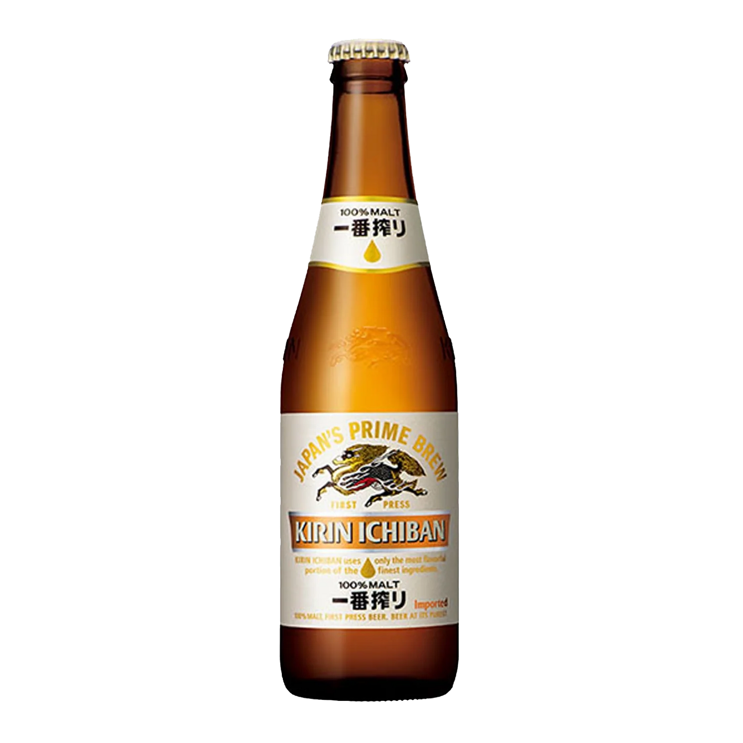 KIRIN Ichiban Beer Bottle Alk.5% 330ML