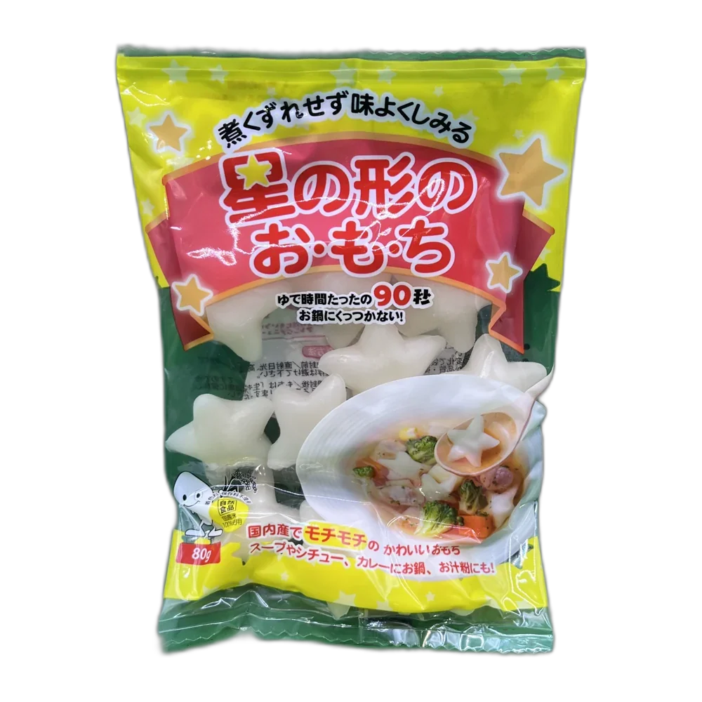 DAISHIN Star-shaped Japan. Rice Cake 80G