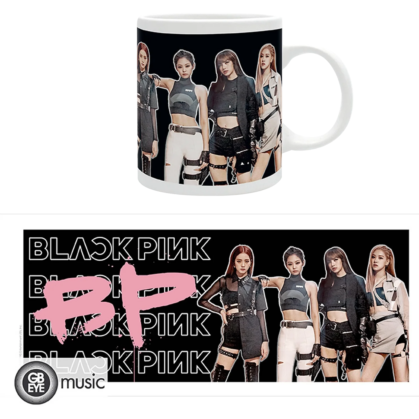 BLACK PINK Mug 320ML Glow