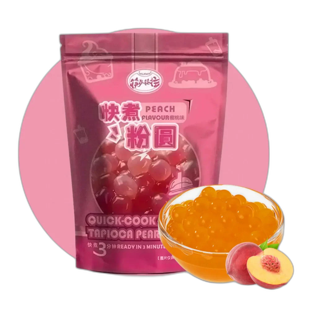 KLKW Quick Cooking 250G Tapioka Pearl Peach