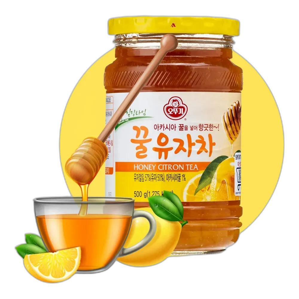 OTTOGI Honey Citron Tea – Koreanischer Zitronen-Honig-Tee 500g