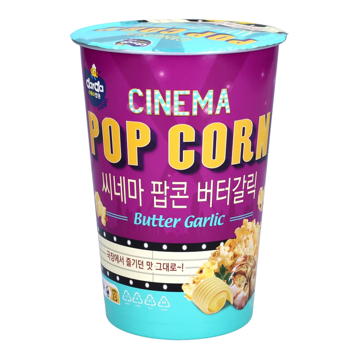 DARDA Cinema Popcorn Butter & Knoblauch 45G