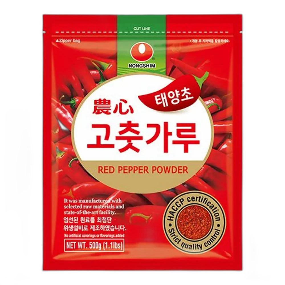 NONGSHIM Gochugaru paprika powder coarse 500G – For kimchi & more
