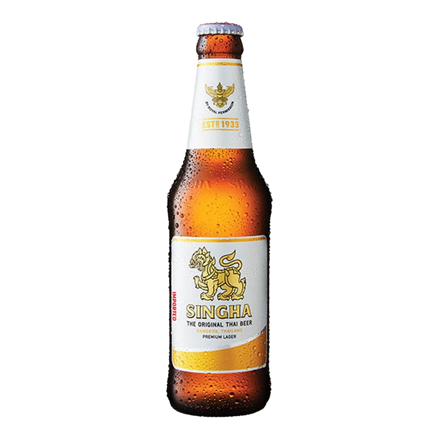SINGHA Beer Bottle Alk.5% 330ML