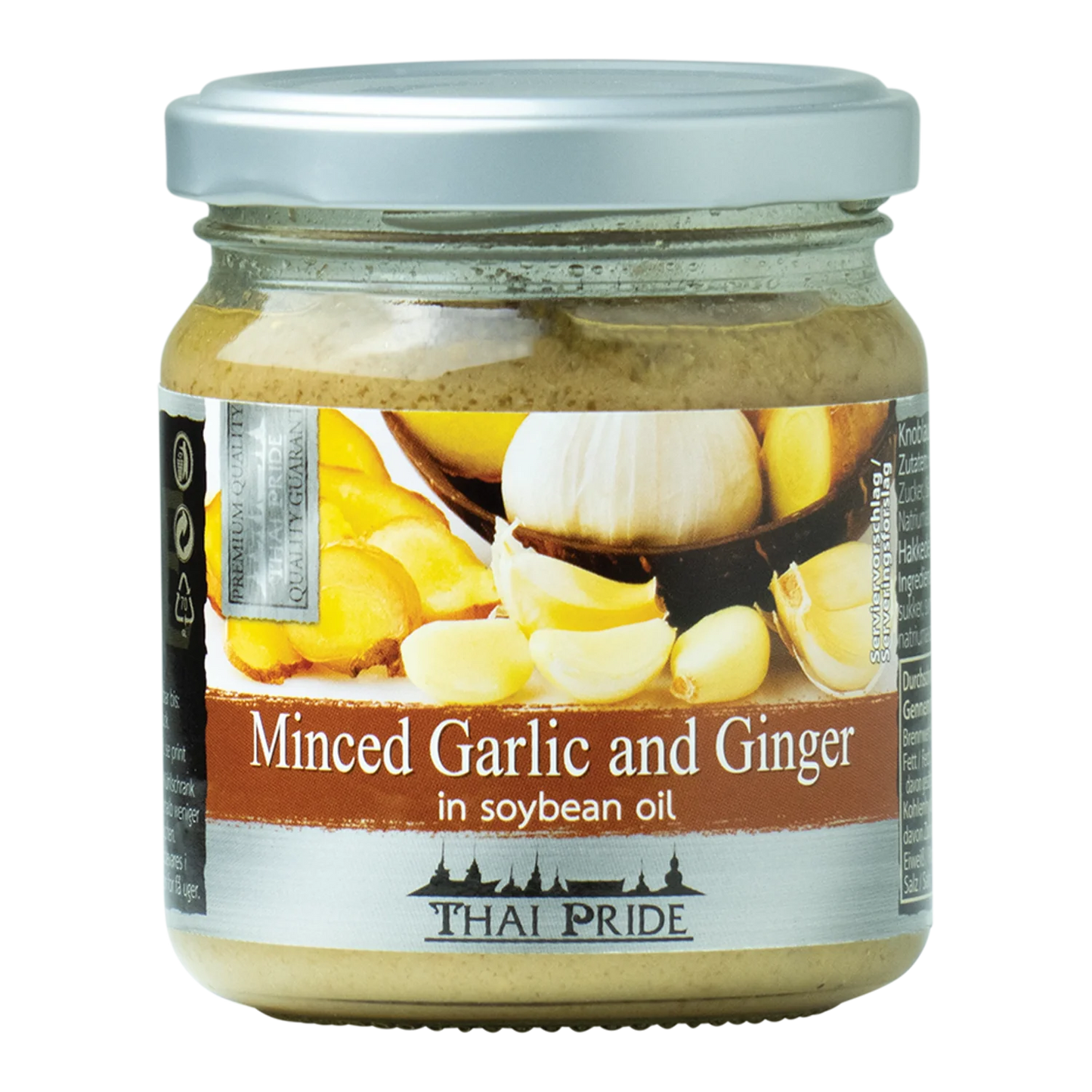 THAI PRIDE Ingwer & Knoblauch gehackt 175G