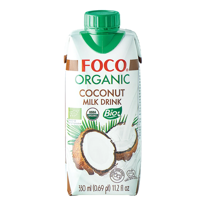 FOCO Bio Kokosmilch- Getränk Tetrapack 330ML
