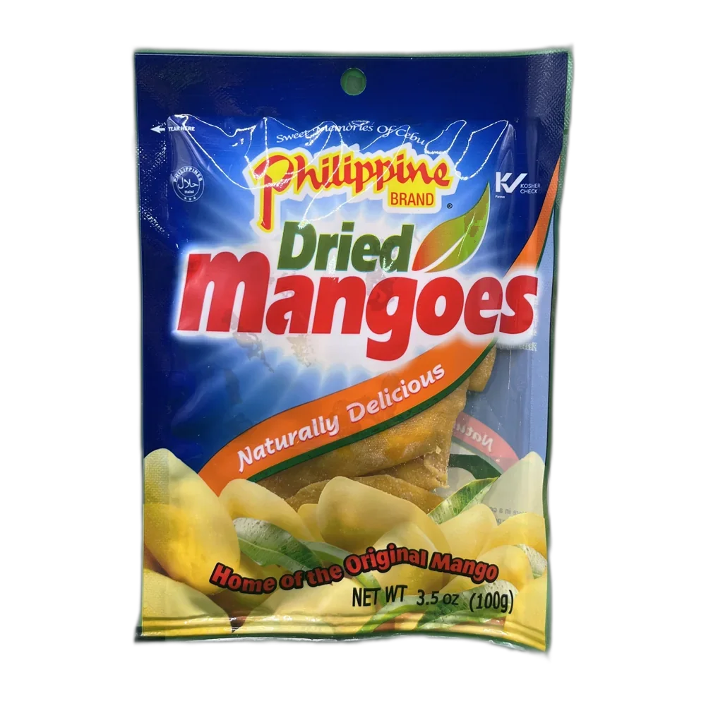 PHILIPPINE BRAND Dried Green Mangos Btl 100G