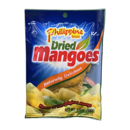 PHILIPPINE BRAND Dried Green Mangos Btl 100G