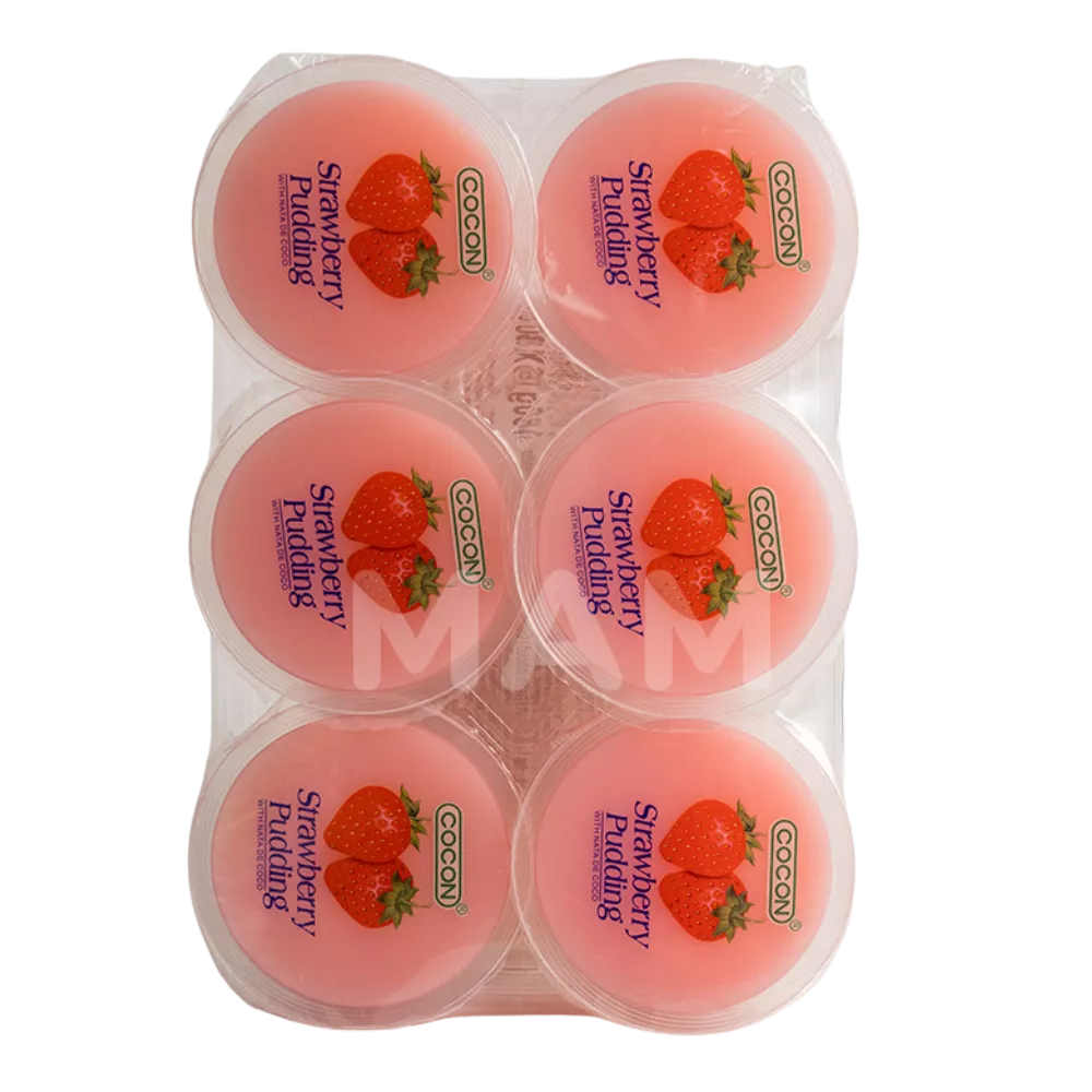 COCON Nata de Coco Strawberry 480G