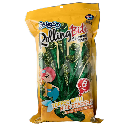SELECO Rolling Bite Seetangsnack Reis 27,2G