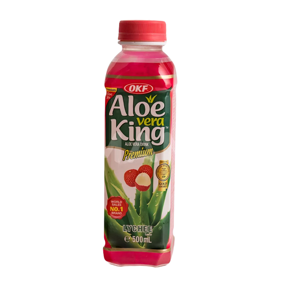 OKF Aloe Vera Getränk Lychee Fl 500ML