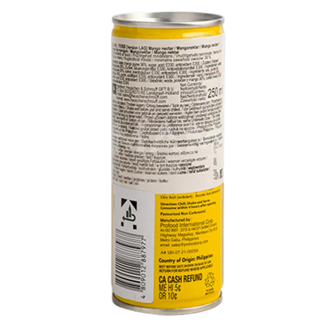 PHILIPPINE BRAND Mangonektar Ds 250ML