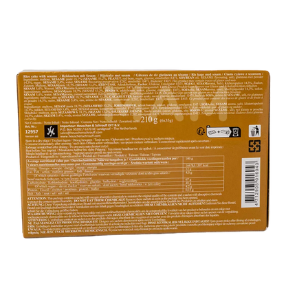 Y&L Mochi Reiskuchen Sesam Pk 210G