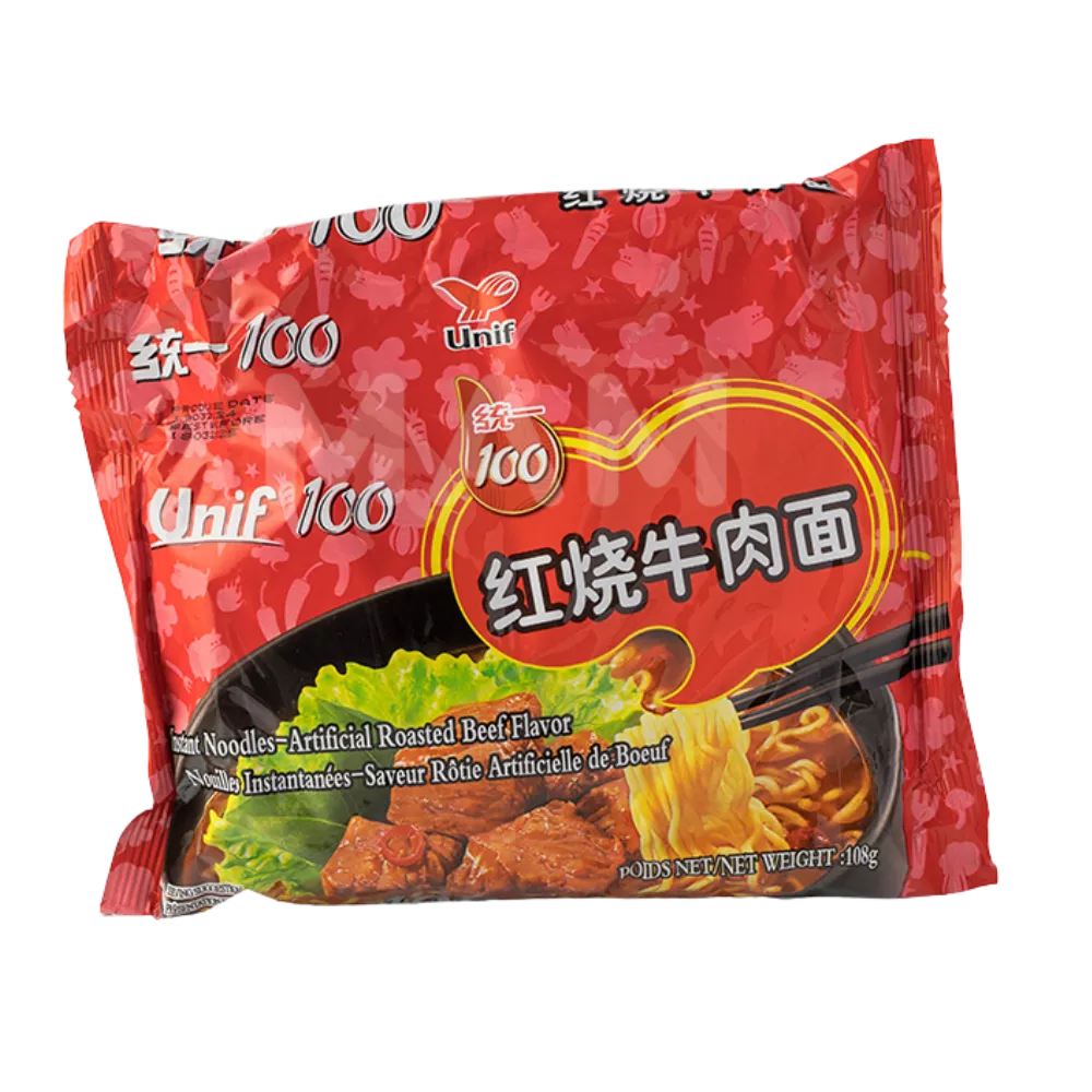 UNIF Instant Noodles Roasted Beef 108G