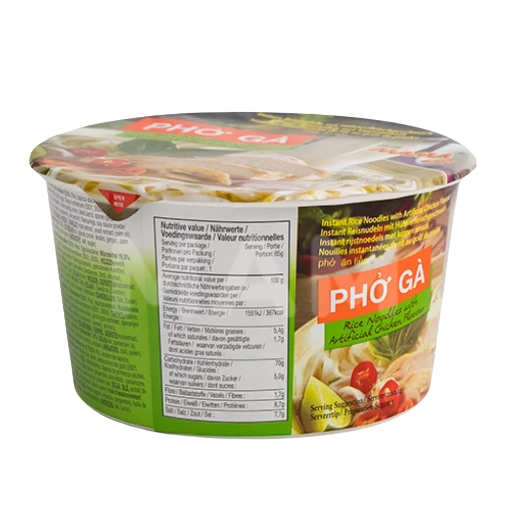 MAMA Instant Reisnudeln Pho Ga Bowl 65G