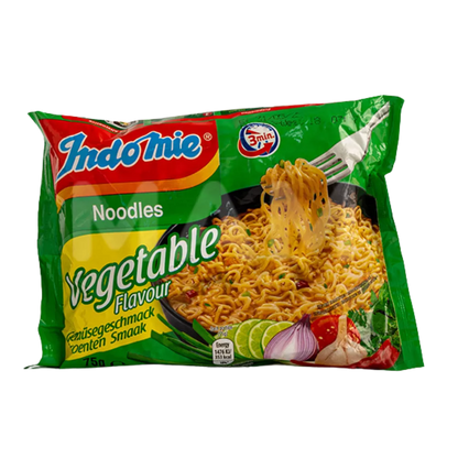 INDOMIE Noodles Vegetable Instant Nudeln Gemüse 75G