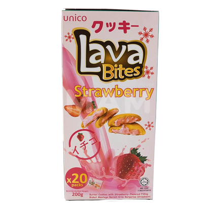 MY Lava Bites Cookies Strawberry 200G