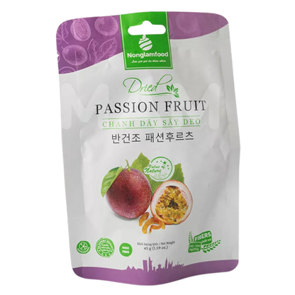 NONGLAMFOOD Getrocknete Passionsfrucht 45G