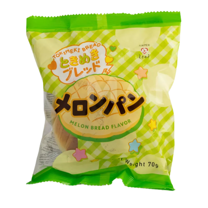TOKIMEKI Japanese Bread Melon Bread Flavour 70G