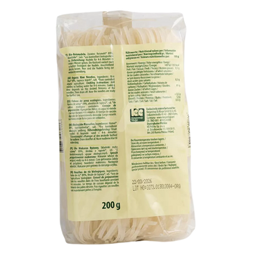 BIOASIA Organic Reisnudeln (3mm) 200G