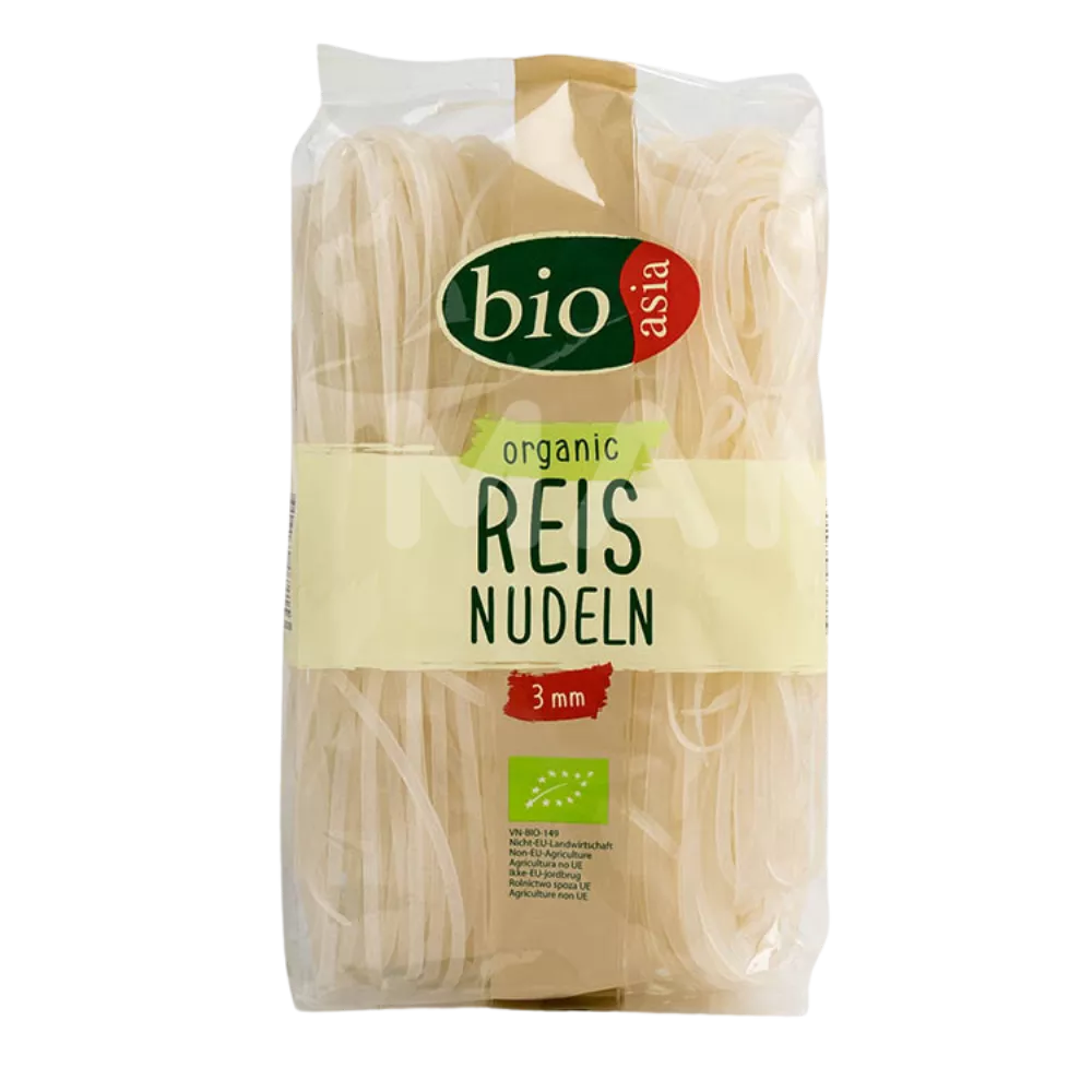 BIOASIA Organic Rice Noodles (3mm) 200G