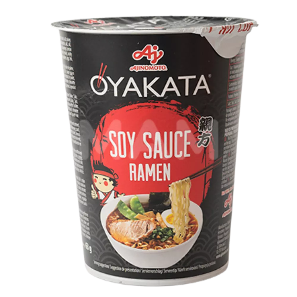 AJINOMOTO Oyakata Ramen Soy Sauce Cup 63G