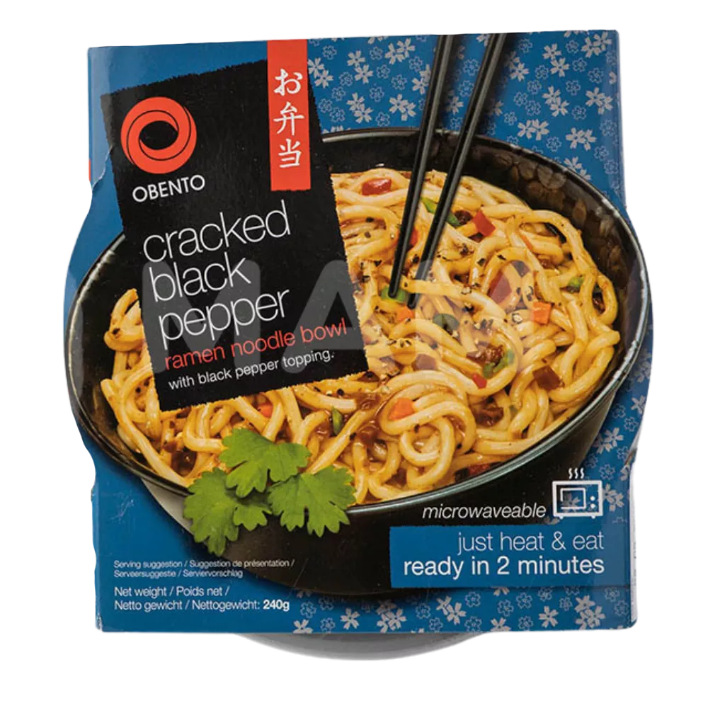 OBENTO Ramen Bowl Black Pepper 240G