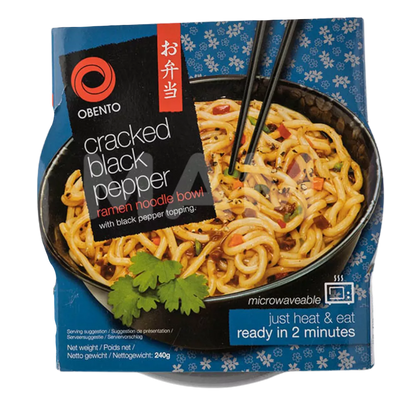 OBENTO Ramen Bowl Black Pepper 240G
