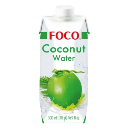 FOCO coconut water pure 100% natural 500ml