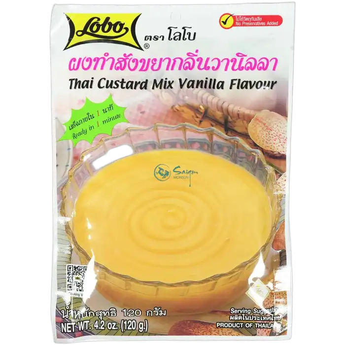 LOBO Pudding Thai. Vanilla bag 120G