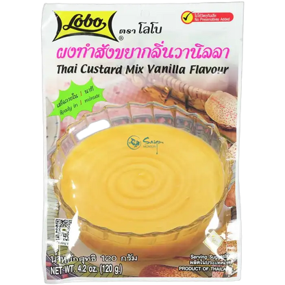LOBO Pudding Thai. Vanilla bag 120G