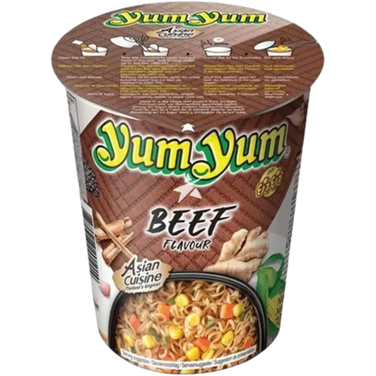 YUM YUM Instant Noodles Beef Cup 70g