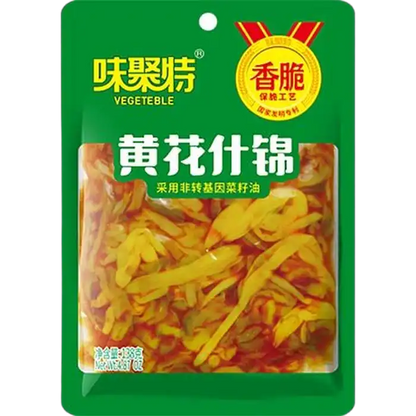 Pickled mustard vegetables with daylilies 138G