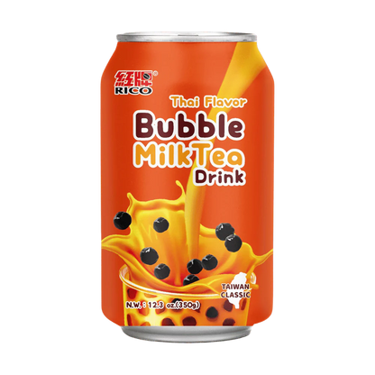 RICO Thai Flavor Bubble Milk Tea 350ML Dose