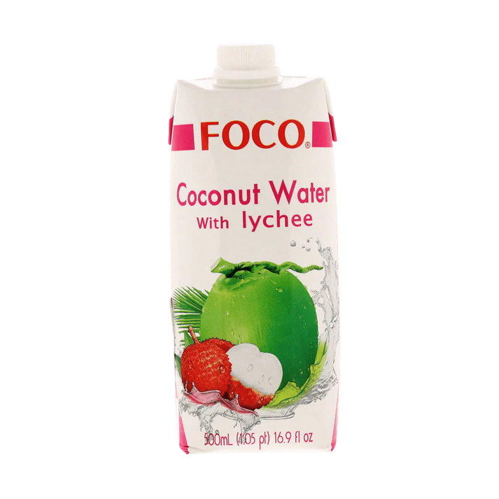 FOCO coconut water with lychee 500ML