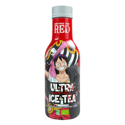 ULTRA ICE TEA BIO One Piece RED Luffy 500ML
