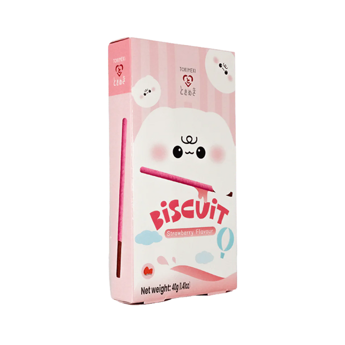 TOKIMEKI Biscuit Strawberry Flavour 40G