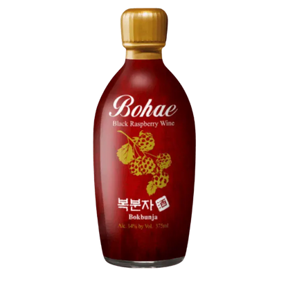 BOHAE Black Rasberry Wine Raspberry Wine Bokbunja 375ML
