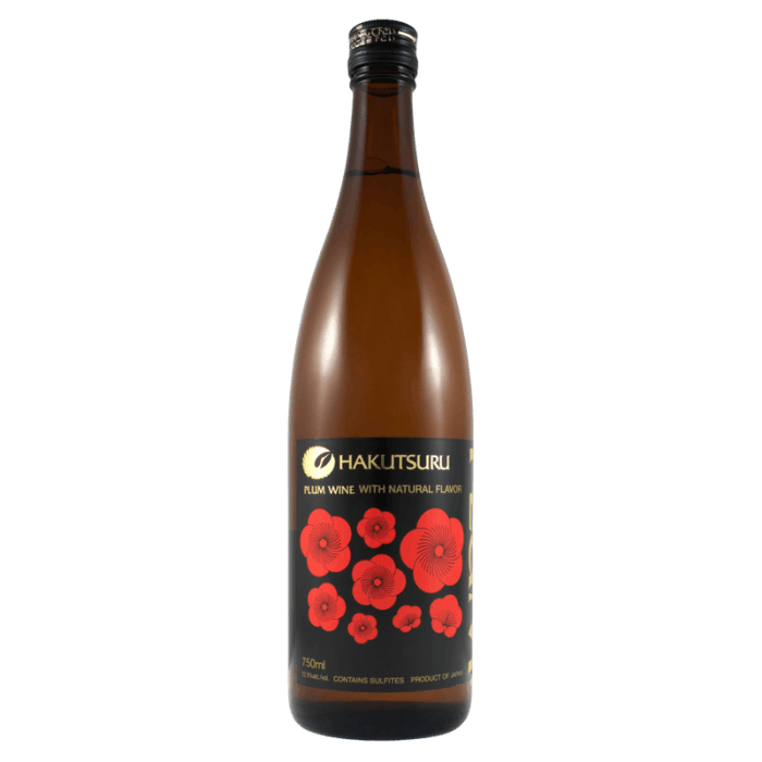 HAKUTSURU Umeshu plum wine 750ML